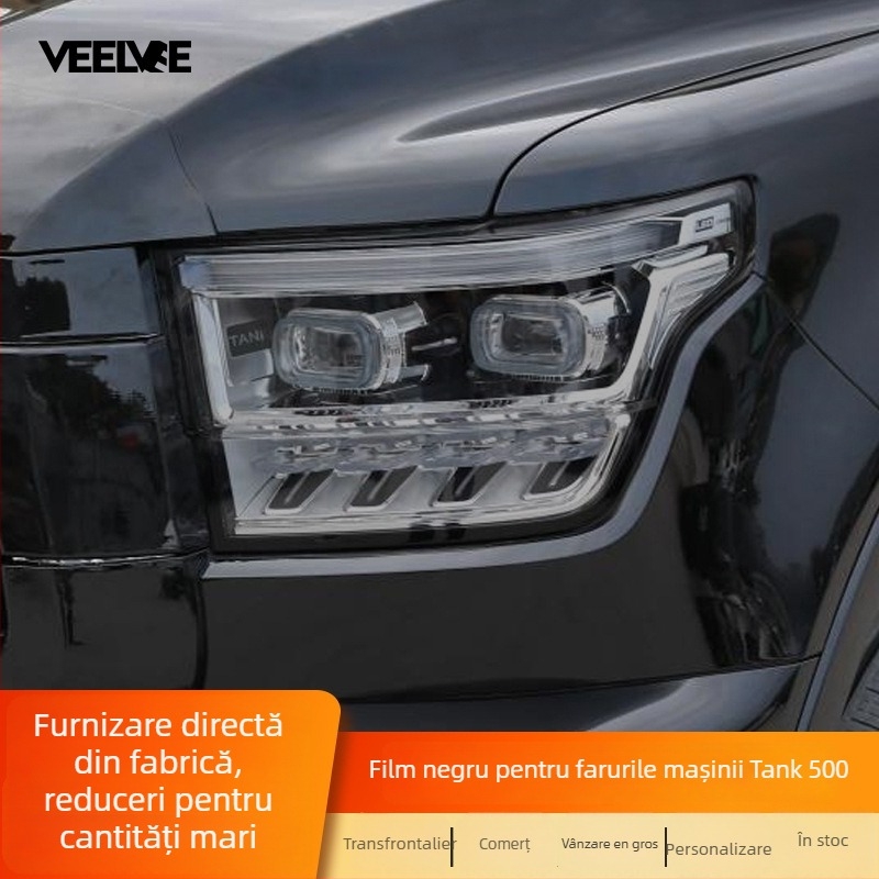 VEELVEE TPU folie protectoare pentru faruri și stopuri pentru Tank 500 Hi4-T