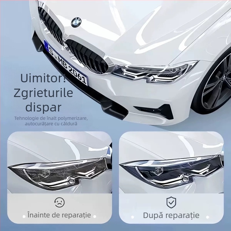 Folie de protecție pentru faruri din TPU pentru faruri LED — Compatibilă cu toate modelele