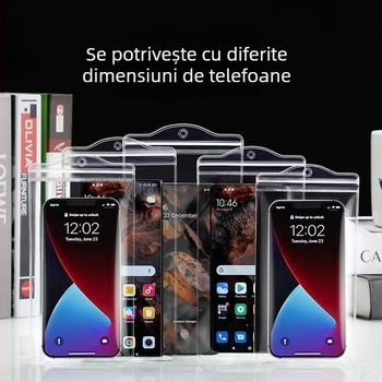 Geantă pentru telefon mobil, material polietilenă, stil cuplu, execuție de bază