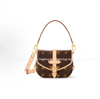 Geantă cilindrică din piele naturală pentru subraț, închidere acoperită, căptușeală din pânză, interior cu fermoar laminat