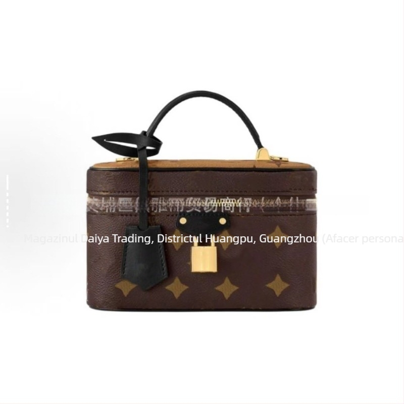 Geantă cilindrică din piele naturală pentru subraț, închidere acoperită, căptușeală din pânză, interior cu fermoar laminat