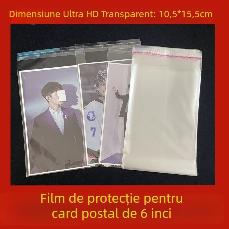 Pungi foto cu dublu strat, sigilate cu OPP, lungimea sigilării 3 cm, Gongcai, origine Jinhua, Zhejiang, China