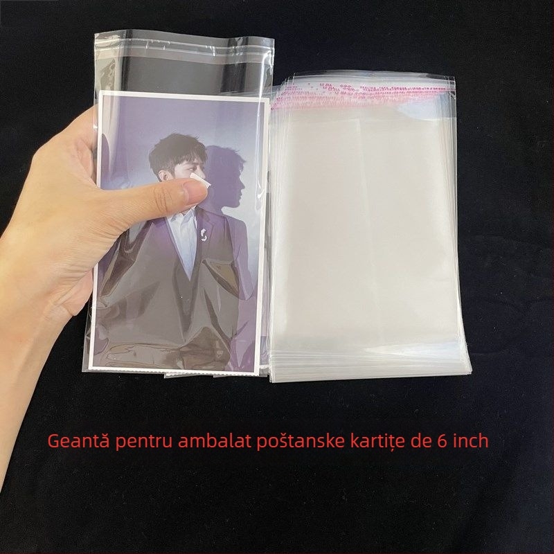 Pungi foto cu dublu strat, sigilate cu OPP, lungimea sigilării 3 cm, Gongcai, origine Jinhua, Zhejiang, China