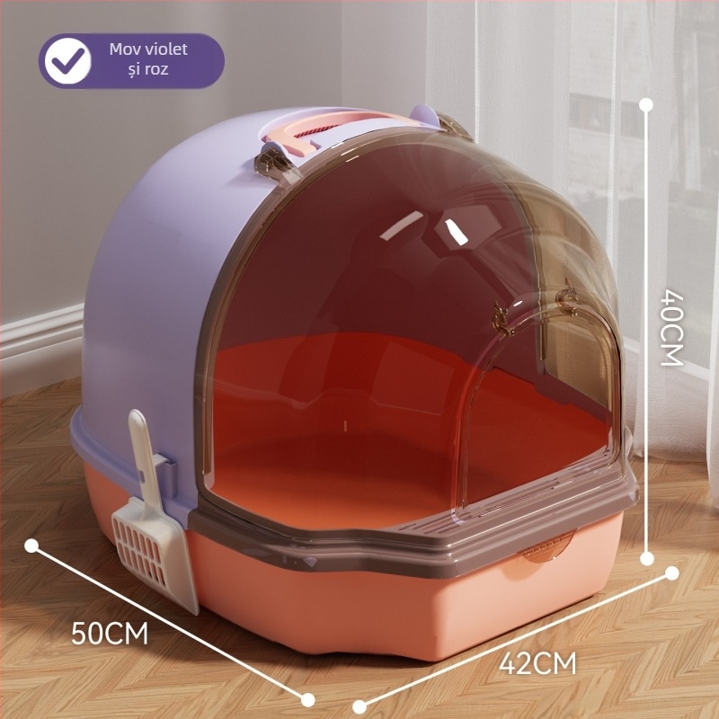 Cutie închisă pentru nisip de pisică, PP material, marcă Favored