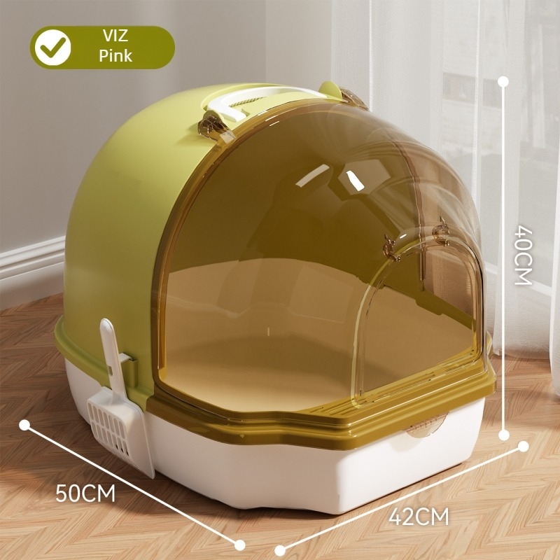 Cutie închisă pentru nisip de pisică, PP material, marcă Favored