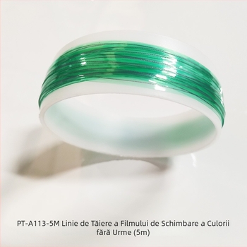 DTBD Instrument de aplicare a filmului pentru schimbarea culorii la mașină – linie de tăiere fără urme, bandă din fibre polimerice, 1 set