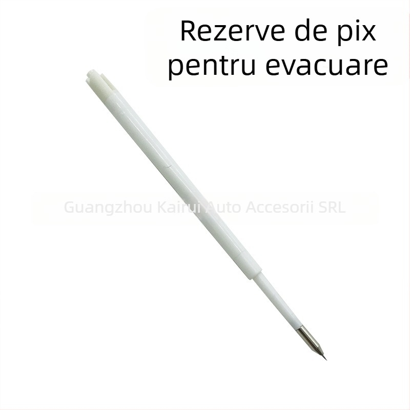 Instrument pentru folie de acoperire a unui automobil, stilou pentru eliminarea bulelor de aer într-o folie cu schimbare de culoare, metal + plastic, TACARO