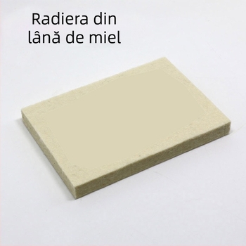 Racletă pătrată din fetru de lână pentru montaj folie auto, instrument racletă, 44 g