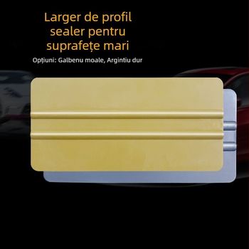 Racletă pentru folie auto, pătrată mare, din plastic — TACARO