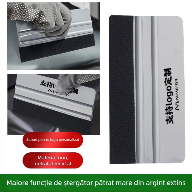 Baiyahu racletă PP pentru folie auto cu pernă de catifea