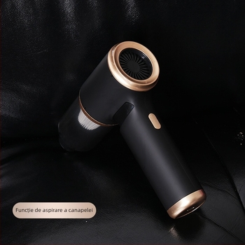 Aspirator auto fără fir – 50W, aspirație ≥25 kPa, baterie încorporată, autonomie 3–6h, zgomot ≤36 dB