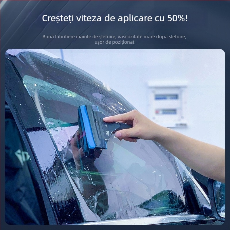 Meijun Lichid pentru folie auto – Lubrifiant cu concentrație înaltă pentru instalarea foliei de geam – Lichid pentru folie, durată de viață 3 ani, Standard Industrial