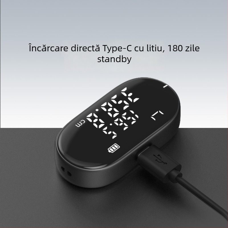 Duke Q2 riglă electronică flexibilă pentru măsurarea suprafețelor, cu mai multe moduri, încărcare Type-C, precizie înaltă, portabilă