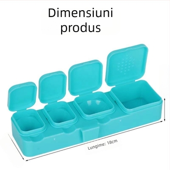 Cutie magnetică pentru momeală – suport universal pentru cutie de scufundare pentru cârlige de pescuit, din plastic, fabricat în China