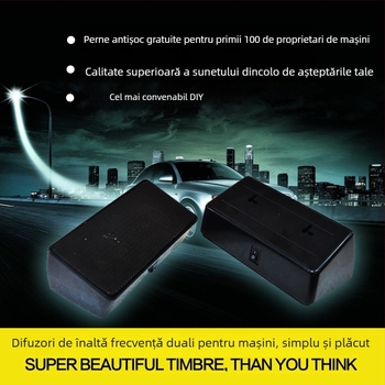 Accesoriu audio pentru home theater cu difuzoare duale - modelul 5014, marca WEAH