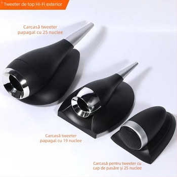 Carcasă pentru tweeter auto cu design Nautilus de vârf – cavitate goală cu 25 nuclee, carcasă fixă, accesoriu HiFi