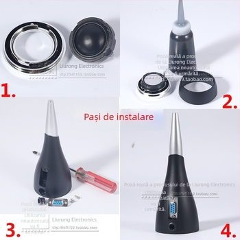 Carcasă pentru tweeter auto cu design Nautilus de vârf – cavitate goală cu 25 nuclee, carcasă fixă, accesoriu HiFi