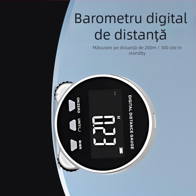 MAKLE Riglă electronică cu afișaj digital pentru suprafețe cilindrice radiale – Instrument de măsurare multifuncțional