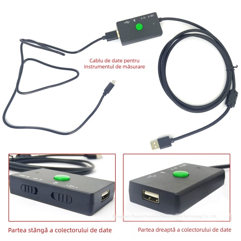 Orient Caliper digital cu cablu USB de date și conectivitate Bluetooth pentru transfer de date către calculator