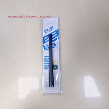 Antena pentru radio auto, tip universal, montaj în filet, antenă FM de înaltă frecvență