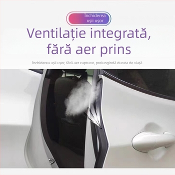 Bandă etanșare ușă auto din cauciuc – universală pentru întreg vehiculul, reducere zgomot, protecție împotriva prafului și impermeabil