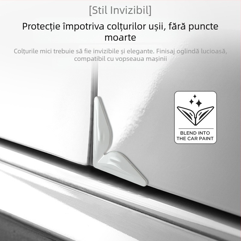 Bandă anti-coliziune pentru uși de mașină – material PU, model Anti-collision angle, compatibilitate generală, procesare personalizată, brand Duoduo Cloud