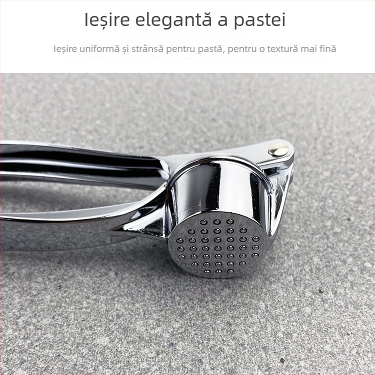 Presă de usturoi din oțel inoxidabil, manuală, multifuncțională, stil modern minimalist (material: oțel inoxidabil; utilizare: manuală; funcție: multifuncțională; stil: modern minimalist)