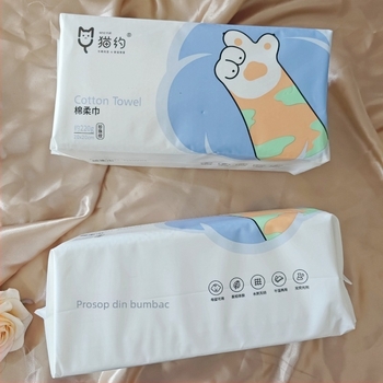 Cat Date Prosoape pentru față din fibră de bambus, Cârpe de curățare facială, Producție prin turnare, Fără personalizare