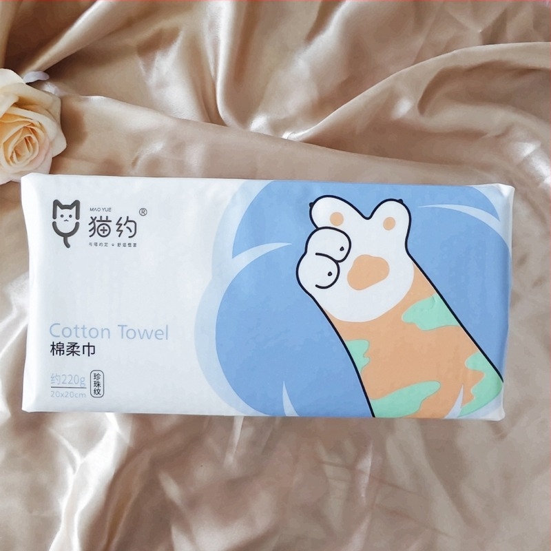 Cat Date Prosoape pentru față din fibră de bambus, Cârpe de curățare facială, Producție prin turnare, Fără personalizare