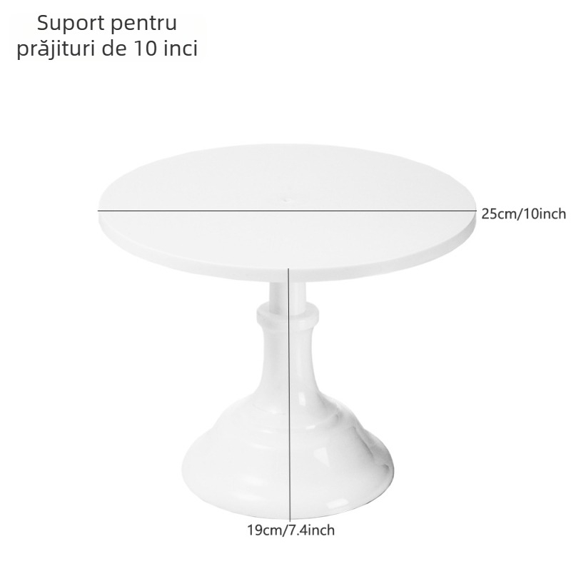 Stand de afișaj pentru deserturi - Plastic, Gicom 1760, Stil simplu, Farfurie cu fructe