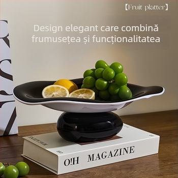 Platou pentru fructe din plastic, brand Small Nose, calitate de primă clasă, stil simplu