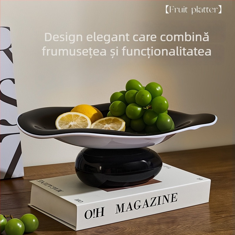 Platou pentru fructe din plastic, brand Small Nose, calitate de primă clasă, stil simplu