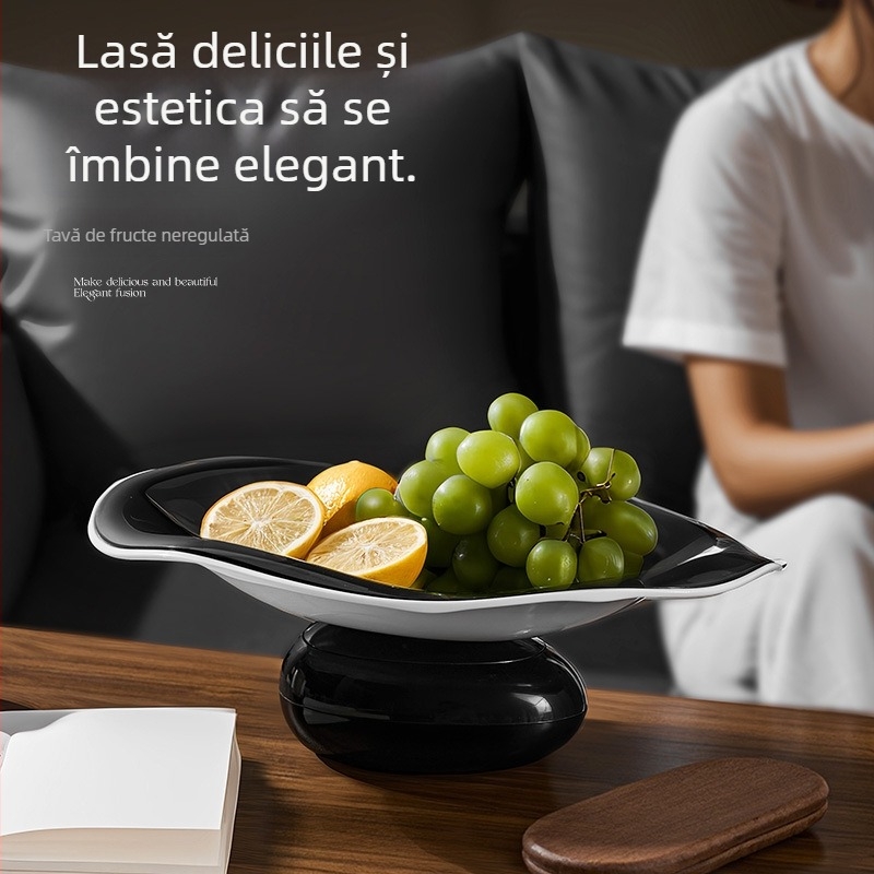 Platou pentru fructe din plastic, brand Small Nose, calitate de primă clasă, stil simplu