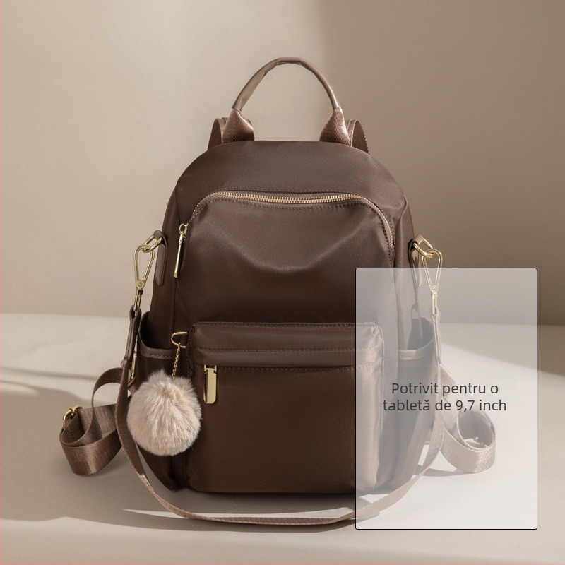 Rucsac - stil urban simplu, țesătură Oxford, închidere cu fermoar, buzunare interioare: buzunar cu fermoar și buzunar pentru telefon, cu strat intermediar