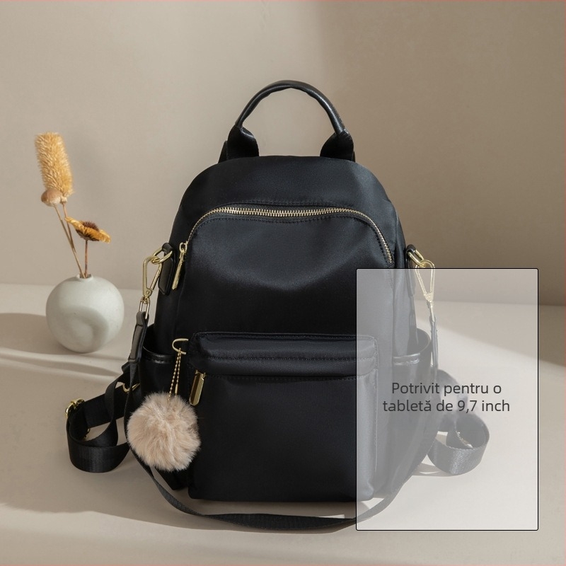 Rucsac - stil urban simplu, țesătură Oxford, închidere cu fermoar, buzunare interioare: buzunar cu fermoar și buzunar pentru telefon, cu strat intermediar