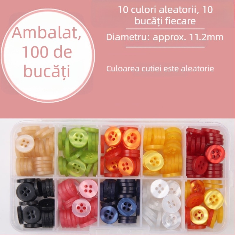 Năsturi rotunzi pentru cămașă, cu bază din aliaj de rășină, finisaj sidefat, potriviți pentru paltoane, cămăși, rochii și proiecte de artizanat