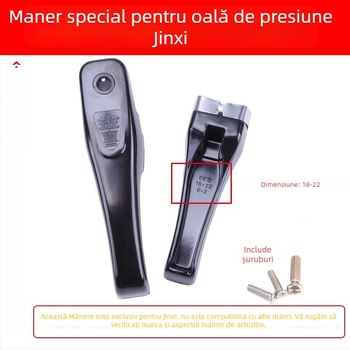 Mâner pentru oală sub presiune — aliaj de aluminiu, durabil, Jinxi