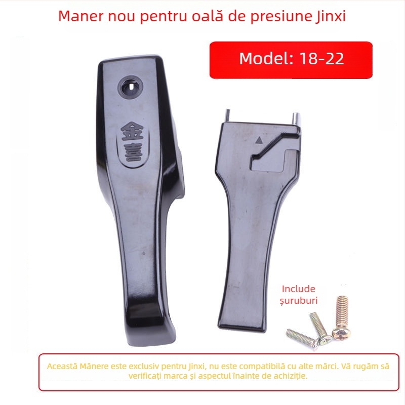 Mâner pentru oală sub presiune — aliaj de aluminiu, durabil, Jinxi