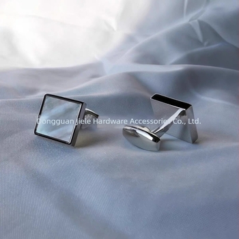 Butoni pentru cămăși cupru, minimalist, unisex, design geometric, placare electrolitică
