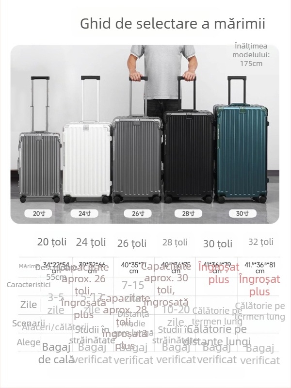 Travel valiză de cabină unisex de 20 inch, cu lacăt TSA, port USB, impermeabilă, căptușeală antibacteriană, suport pentru pahar, roți universale, separare uscat/umed