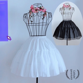 Rochie Lolita cu corset și oase de pește, peticoat, cosplay, reglabil