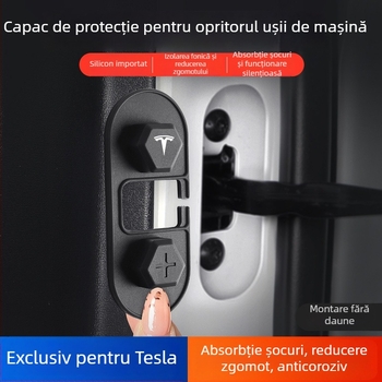 Husă protecție din silicon pentru limitatorul de ușă Tesla Model 3, Model Y și Model X — anti-rugină, personalizare disponibilă