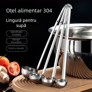 Lingură de măsură în unci, din oțel inoxidabil 304, cu cârlig, pentru ceai cu lapte și boabe de cafea