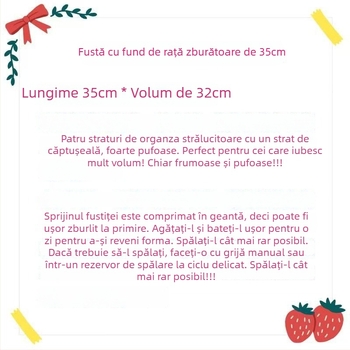 Lolita fustă cu siluetă pufoasă; brand Happy jiangnan; articole disponibile; adulți; toamnă 2024