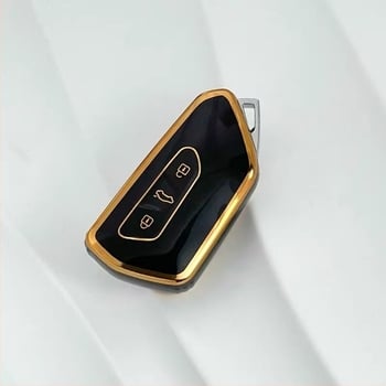 Husă pentru cheia Volkswagen Golf 8 | Material TPU | Stil de înaltă clasă | Model: Volkswagen e-model