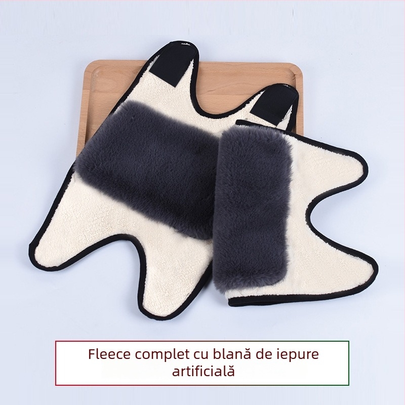 Qingyun Genunchi căptuți cu fleece pentru adulți – manșete încălzitoare pentru ciclism, toamna 2025