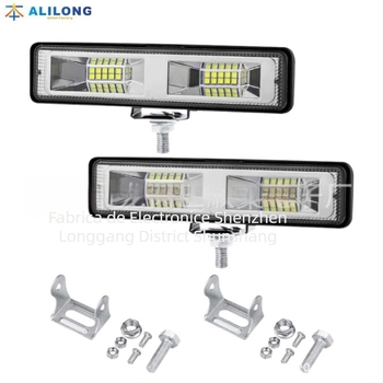 Lumină de lucru pentru mașini și motociclete, 16 LED, 48W, 12-60V, 1000lm, 6500K