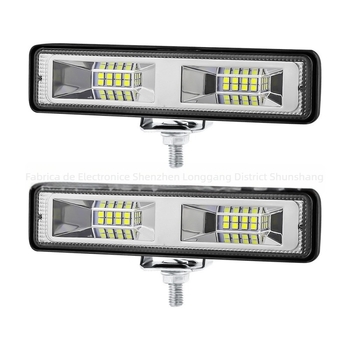 Lumină de lucru pentru mașini și motociclete, 16 LED, 48W, 12-60V, 1000lm, 6500K
