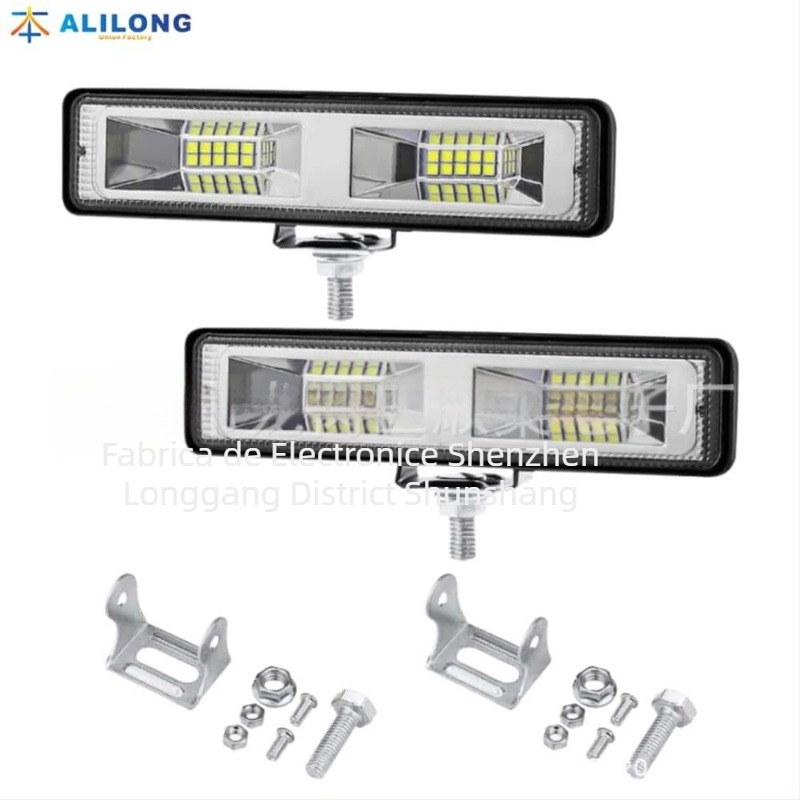 Lumină de lucru pentru mașini și motociclete, 16 LED, 48W, 12-60V, 1000lm, 6500K