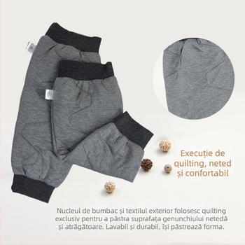 Genunchiere pentru persoane în vârstă, largi și groase, căptușite, antiderapante și împotriva căderii, protecție extinsă a picioarelor pentru somn într-o cameră cu aer condiționat